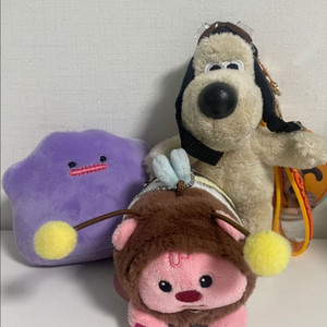 인형 일괄 메타몽 그로밋 루피