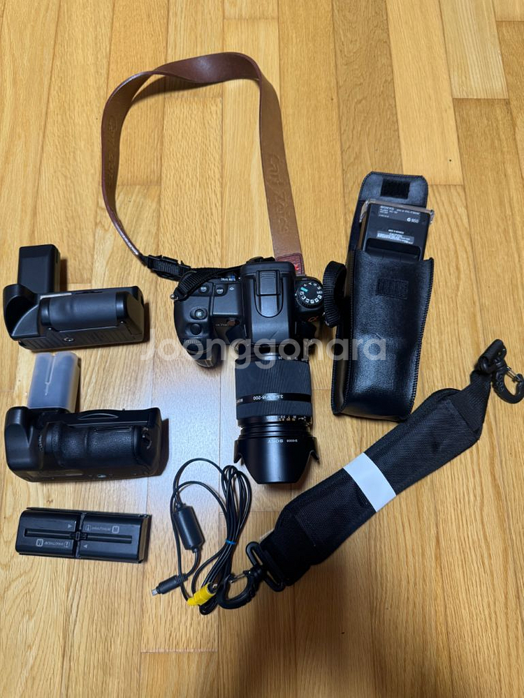 소니 DSLR-A700 카메라 ,18-200mm렌즈,--8
