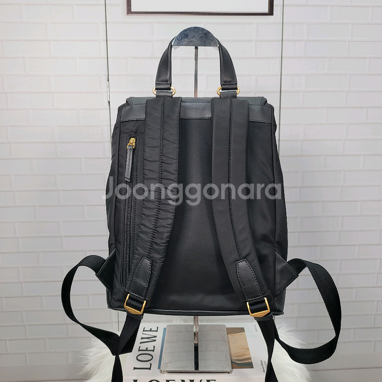 BEANPOLE 빈폴 케이프 배낭 백팩 블랙--9