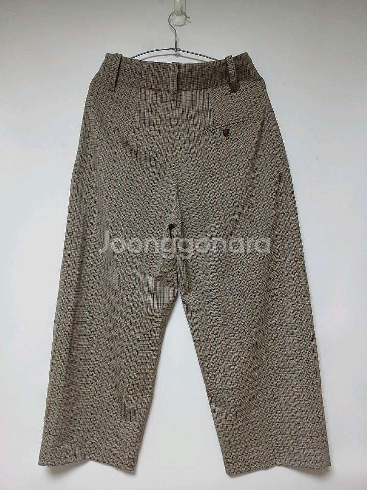 SYSTEM 체크 바지--1