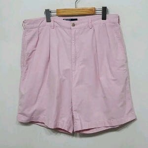 (35) 랄프로렌 폴로 반바지 핑크 코튼 하프팬츠