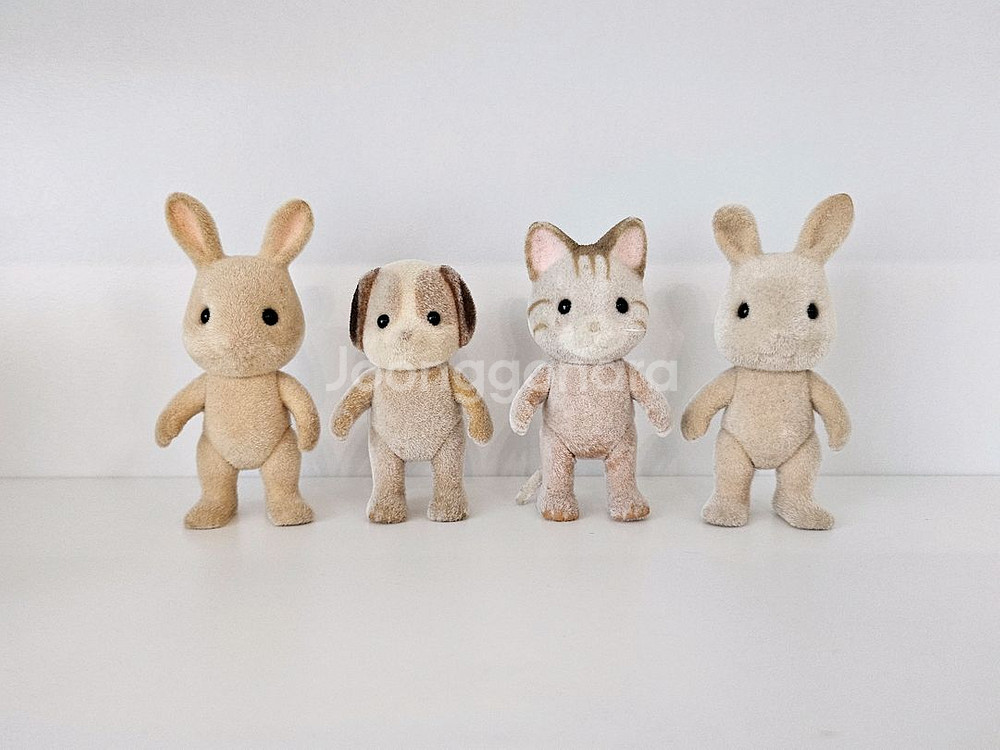 실바니안 어린이 인형 4개--0