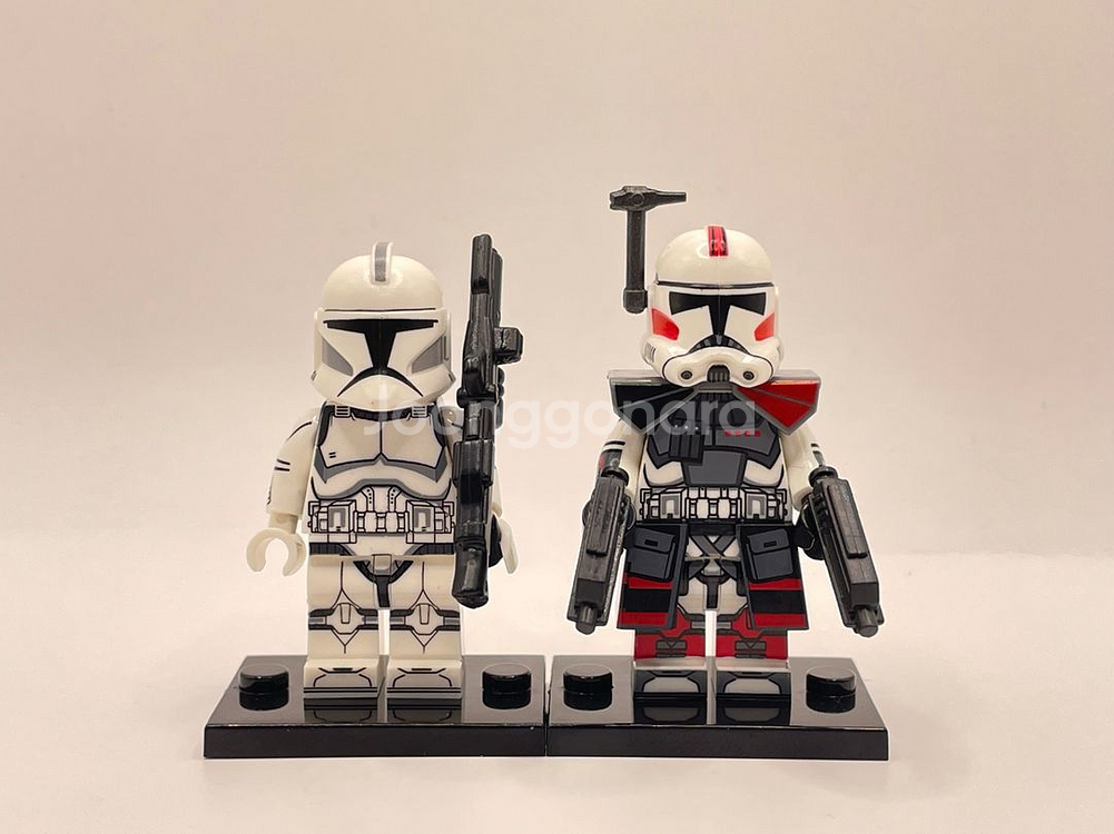 레고(호환)스타워즈 피규어 2종--0
