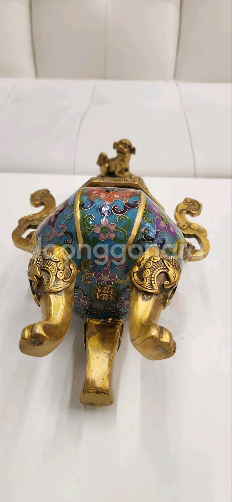 동태범랑 삼족향로--5