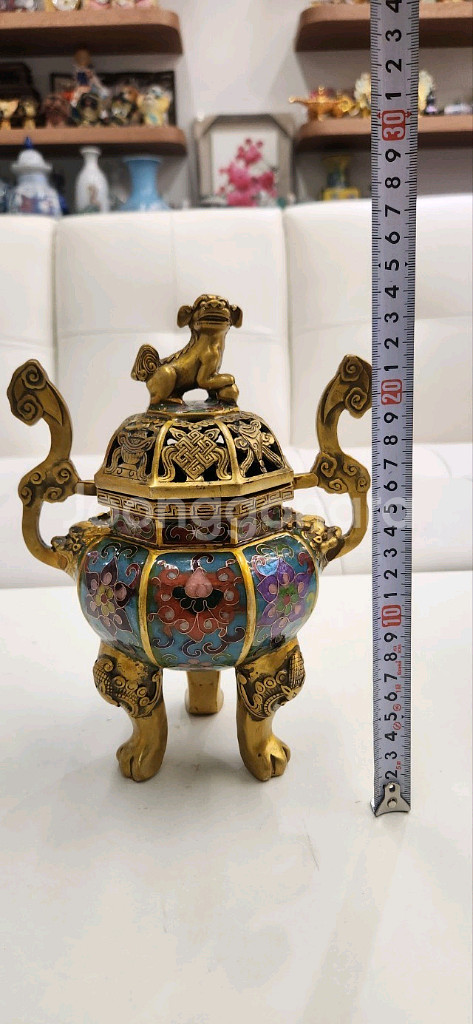 동태범랑 삼족향로--6
