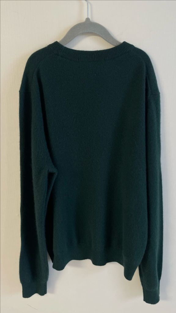 더니트컴퍼니 캐시미어100 니트 XS 다크그린 이미지