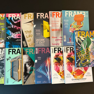 FRAME 프레임 잡지책 과월호 팝니다(12권)