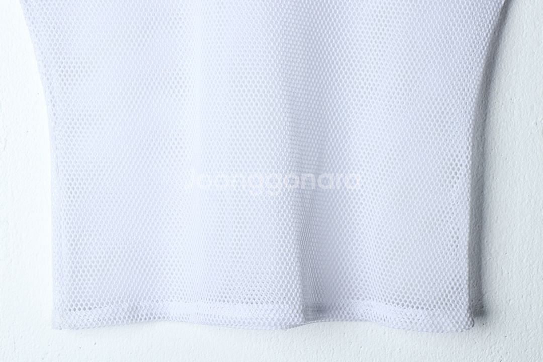 W(S) 르꼬끄 반팔 티셔츠 민소매 매쉬--3