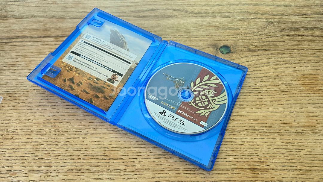 PS5 몬스터헌터 와일드 특전코드 포함--2