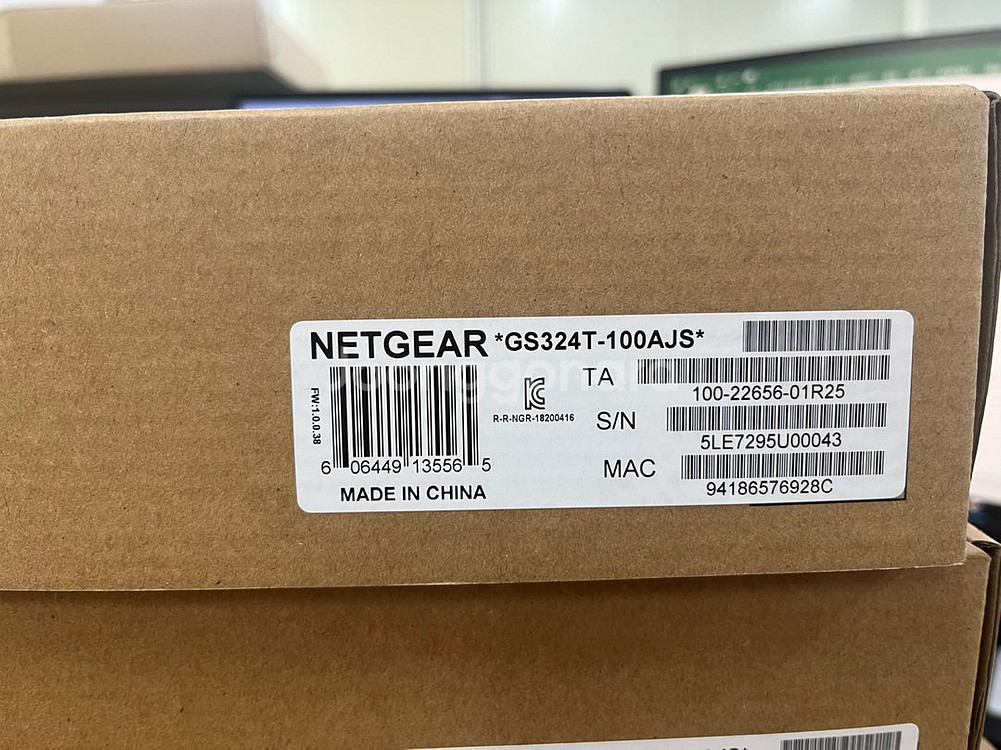 넷기어 GS324T 24포트 스위칭허브 2SFP--0