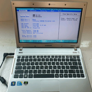 삼성 노트북 Sens Q330 고장품