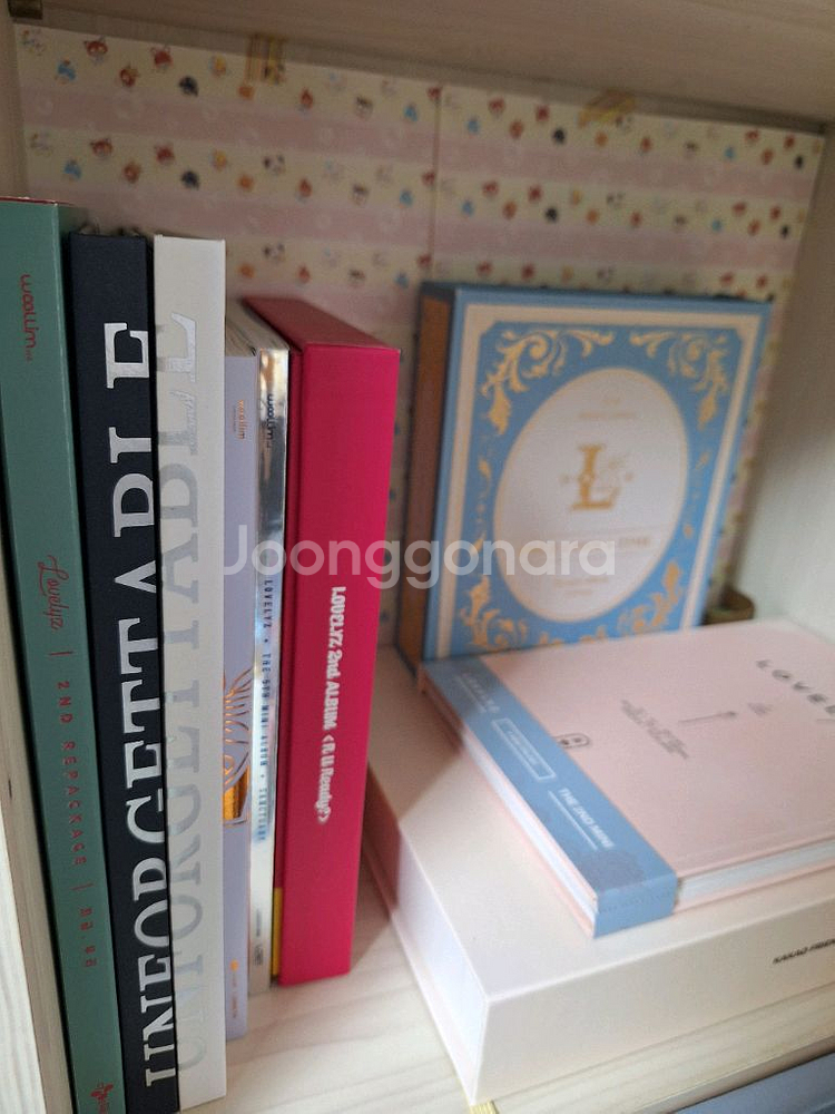 러블리즈 앨범및 공굿 비공굿 대량 처분--0