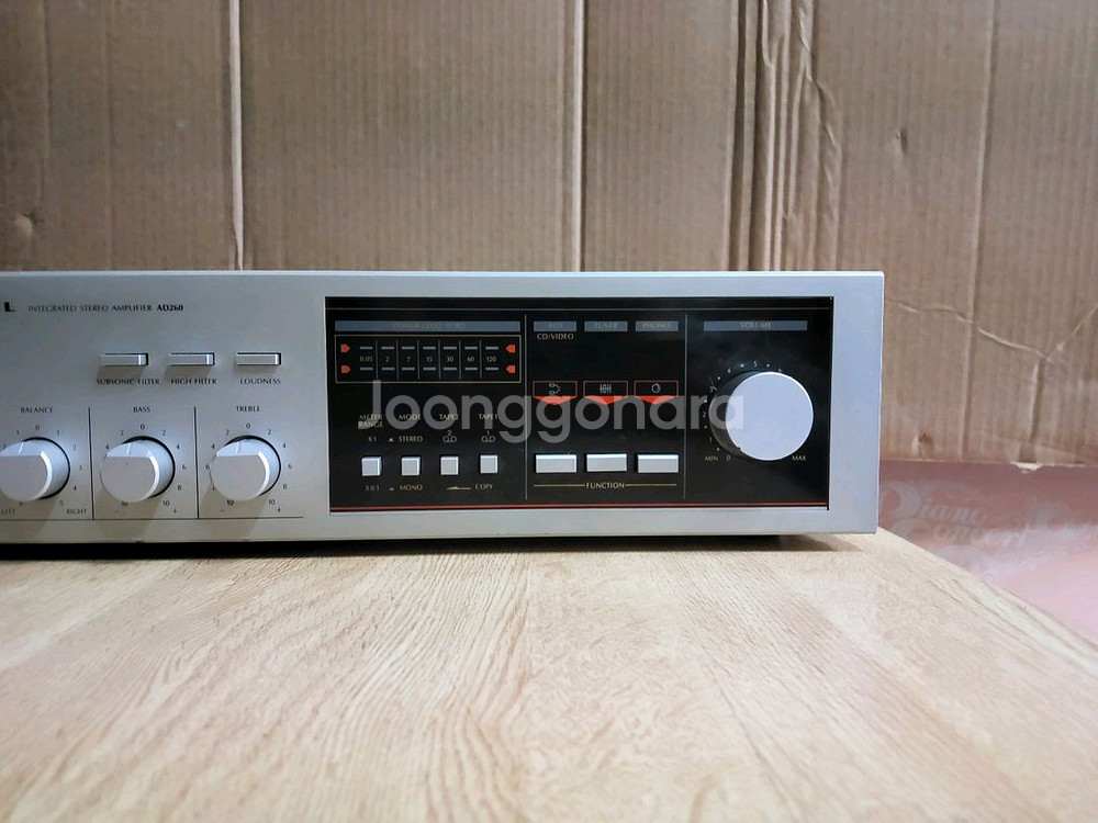 인켈 인티앰프 AD 260B (오디오 스피커 CD LP--2