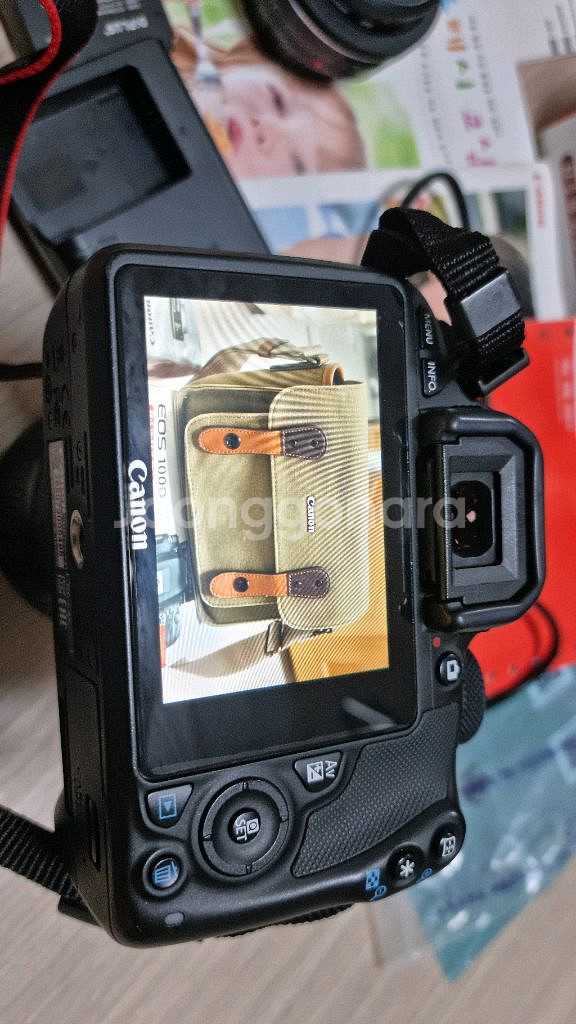캐논 100d 렌즈 2개--7