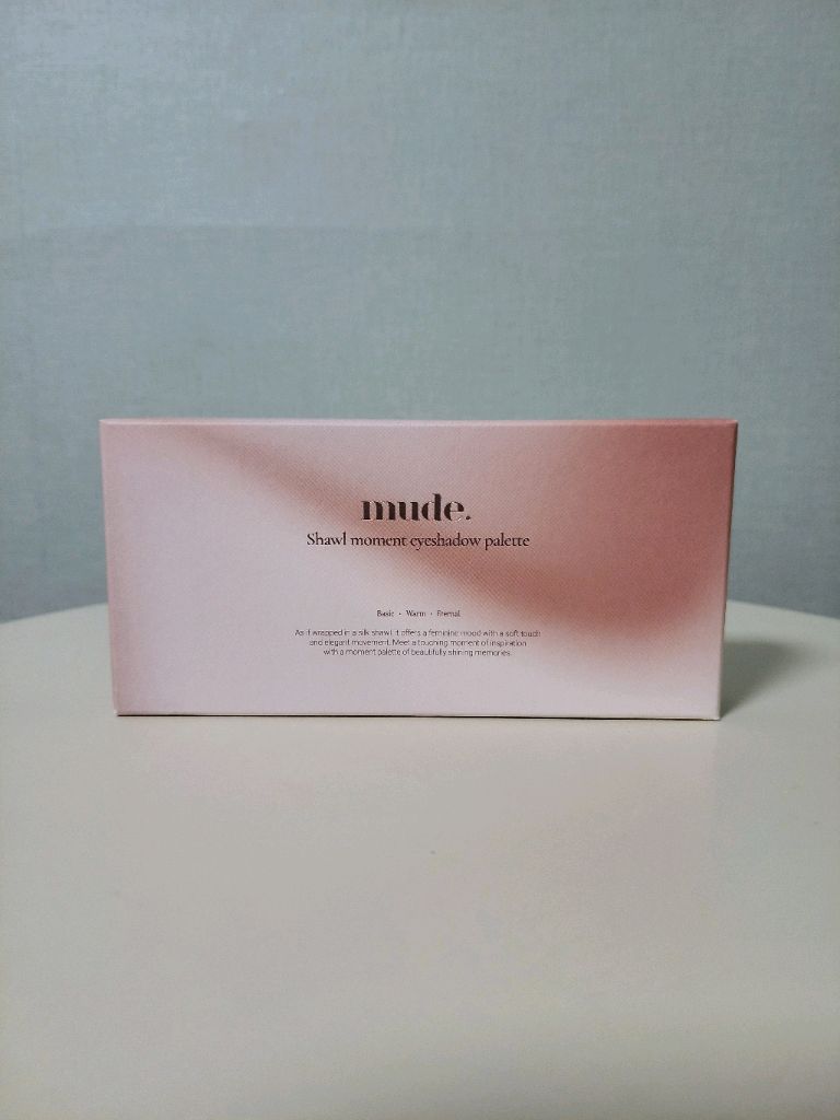 뮤드 숄 모먼트 아이섀도우 팔레트 01 웜 메모리