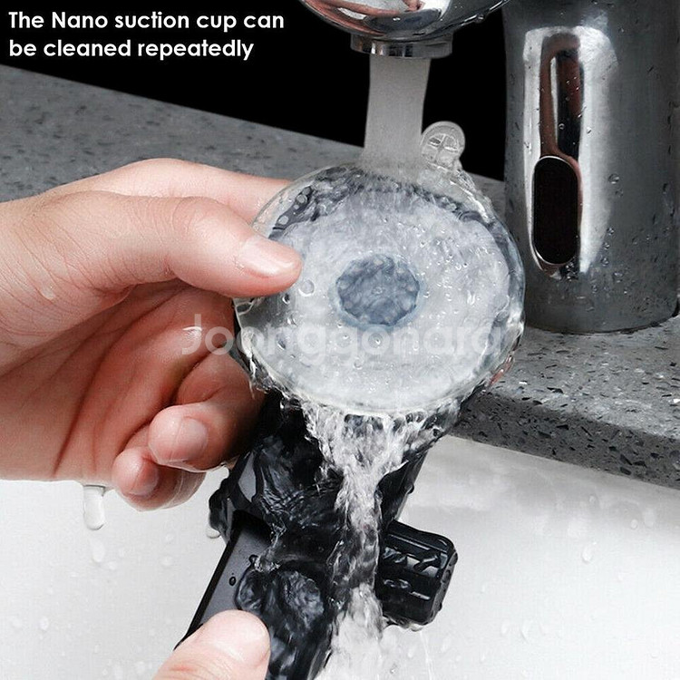 새 빨강색 차량용 흡착형 핸드폰 거치대 운전 앞유리--2