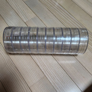 투명 페트리 접시 30x100mm, 10개