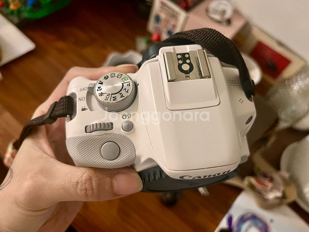 캐논 EOS 100D 화이트 40mm + 18~55mm--2