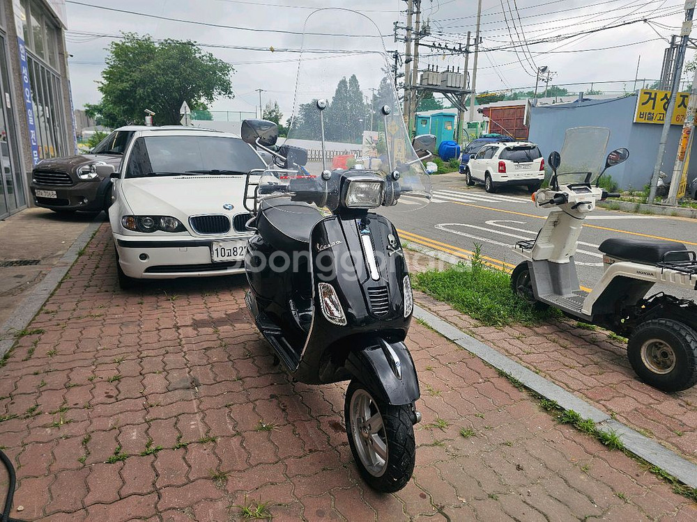 베스파 S125 ie 블랙박스 장착 12년식--1