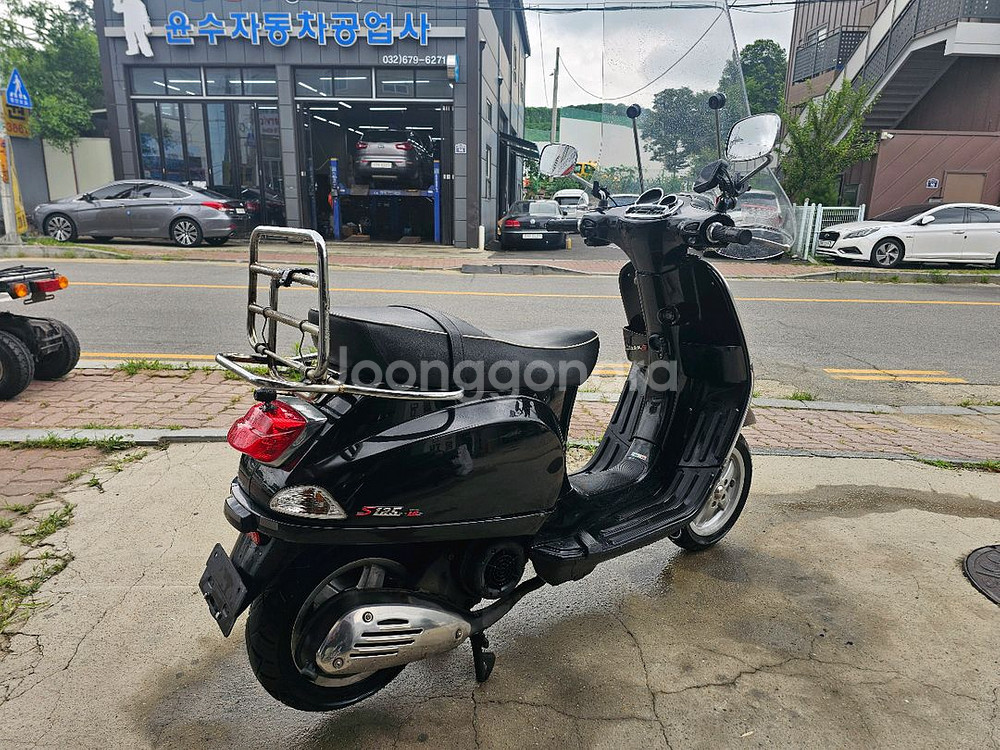베스파 S125 ie 블랙박스 장착 12년식--3