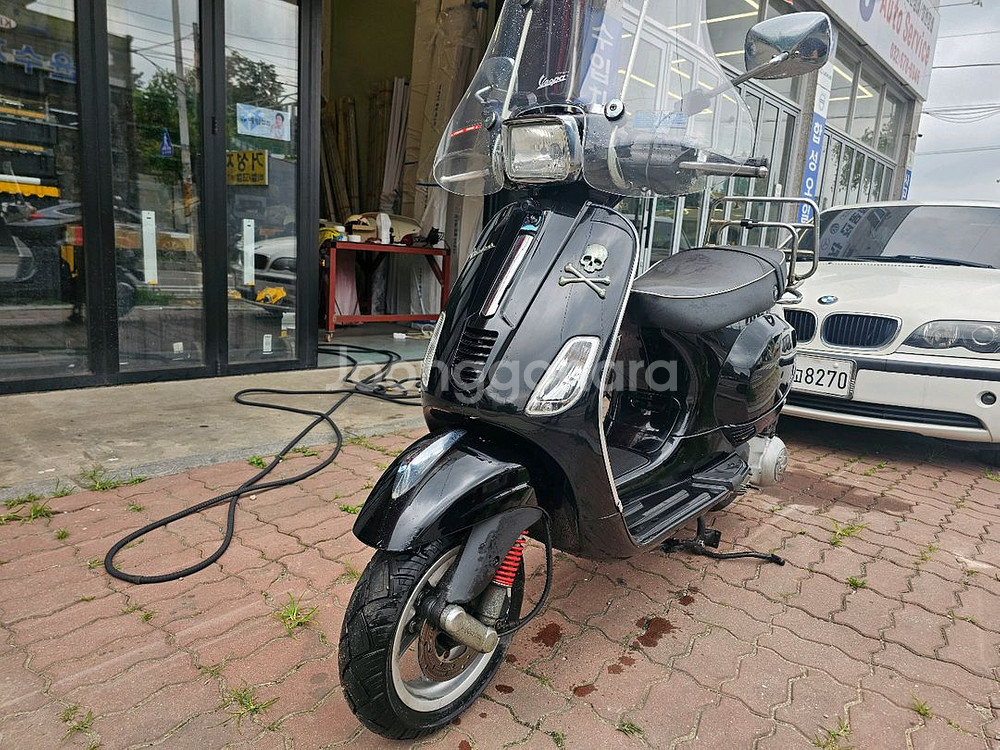 베스파 S125 ie 블랙박스 장착 12년식--0
