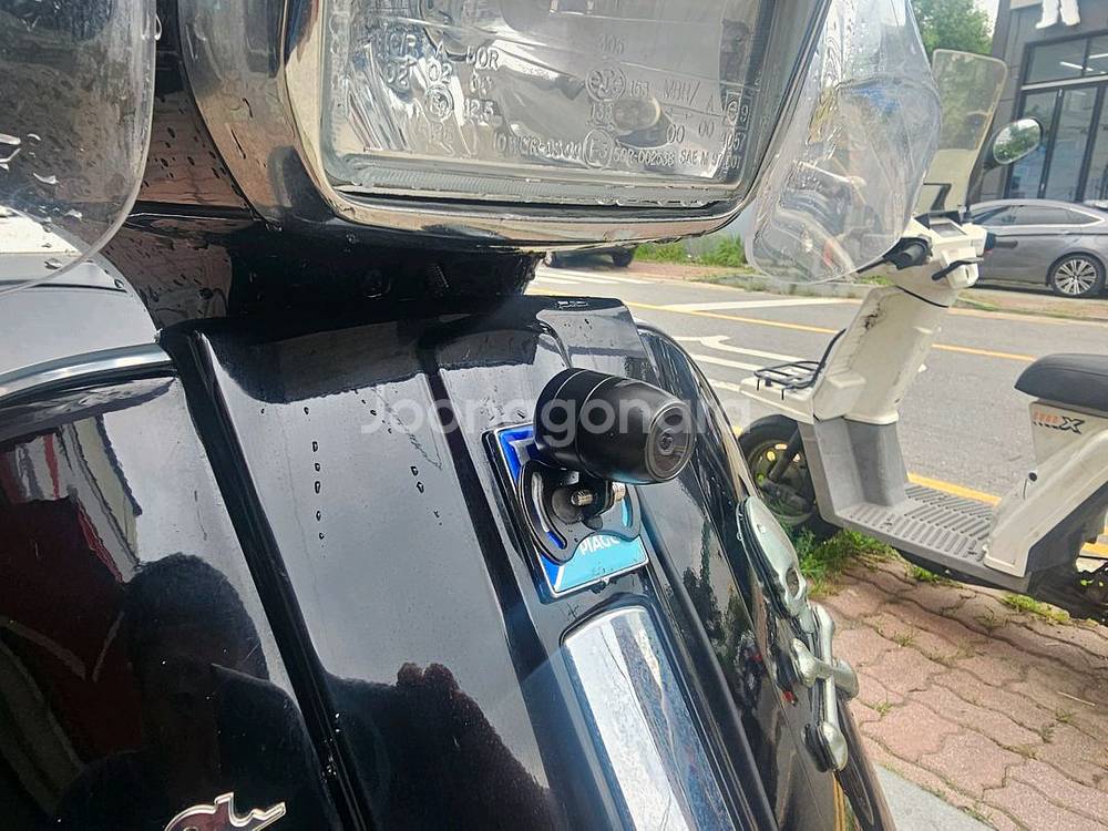 베스파 S125 ie 블랙박스 장착 12년식--6