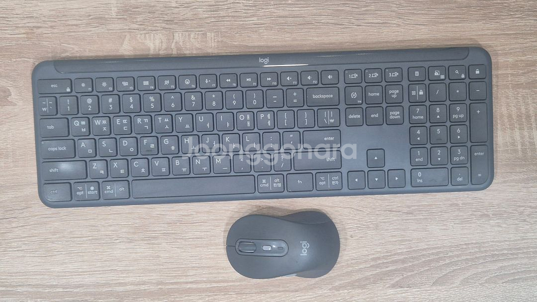 로지텍 MK950 무선 키보드 마우스 세트--0
