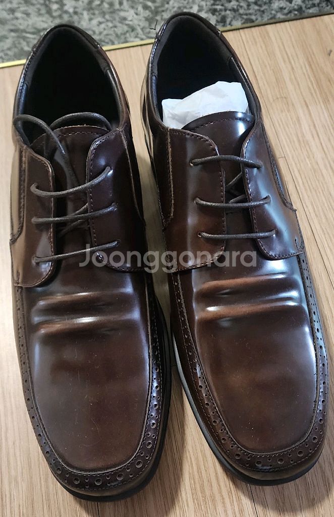 [새상품] 엘칸토 스타지오네 소가죽 정장 구두--1