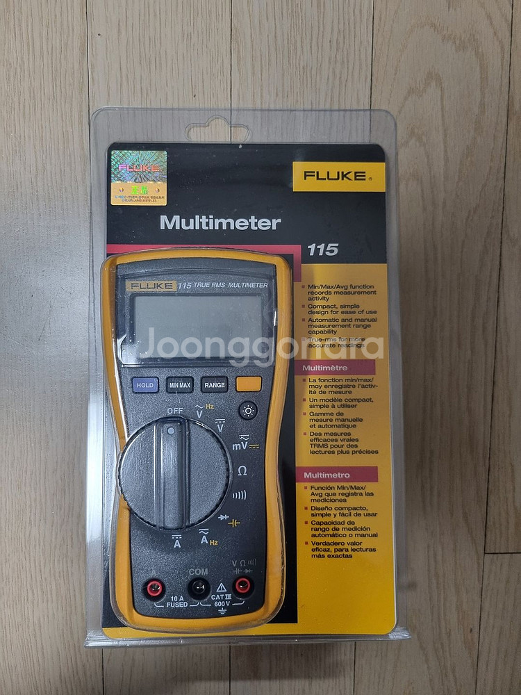 플루크 FLUKE 115 멀티미터(새상품)--0