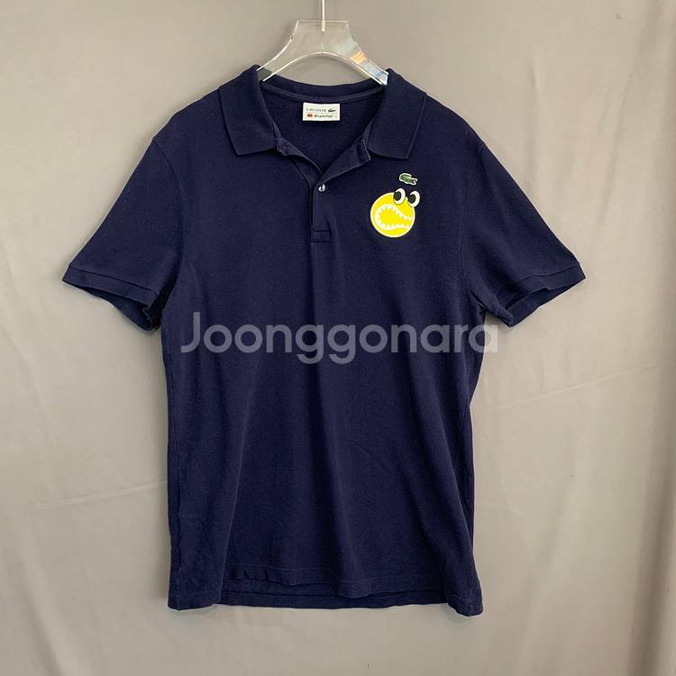 100 L 라코스테 X 야스부키 폴로 반팔 카라티--0