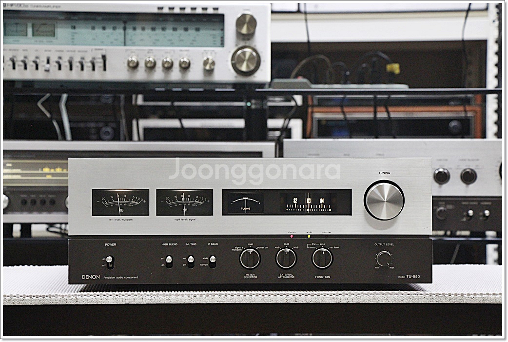데논 A급 고급형 아날로그 튜너 모델 TU-850--2