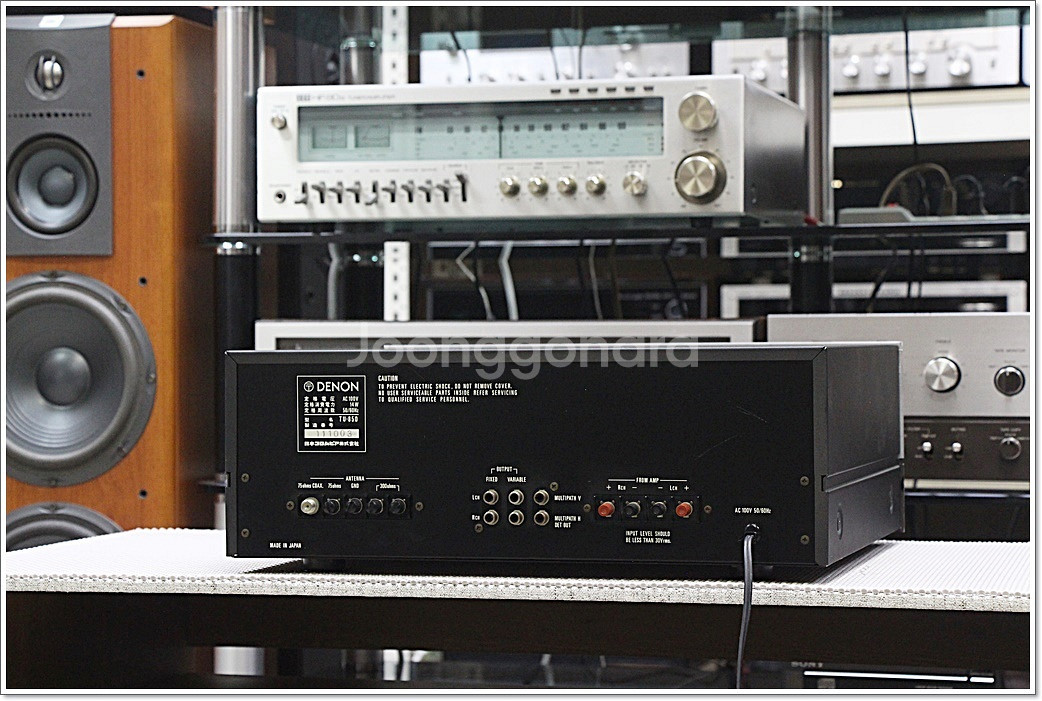데논 A급 고급형 아날로그 튜너 모델 TU-850--7