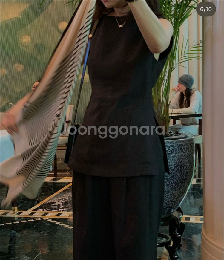 프레쉬라벨 kate linen top s사이즈--2