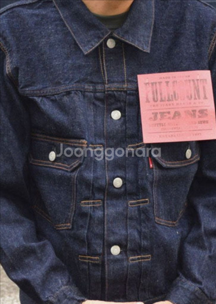 풀카운트 2102ss 2세대 데님 자켓/Size 44--3
