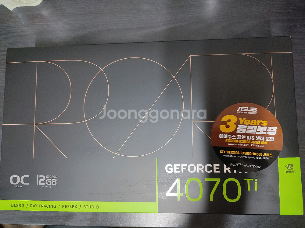 ASUS rtx 4070ti proart oc 12gb--2