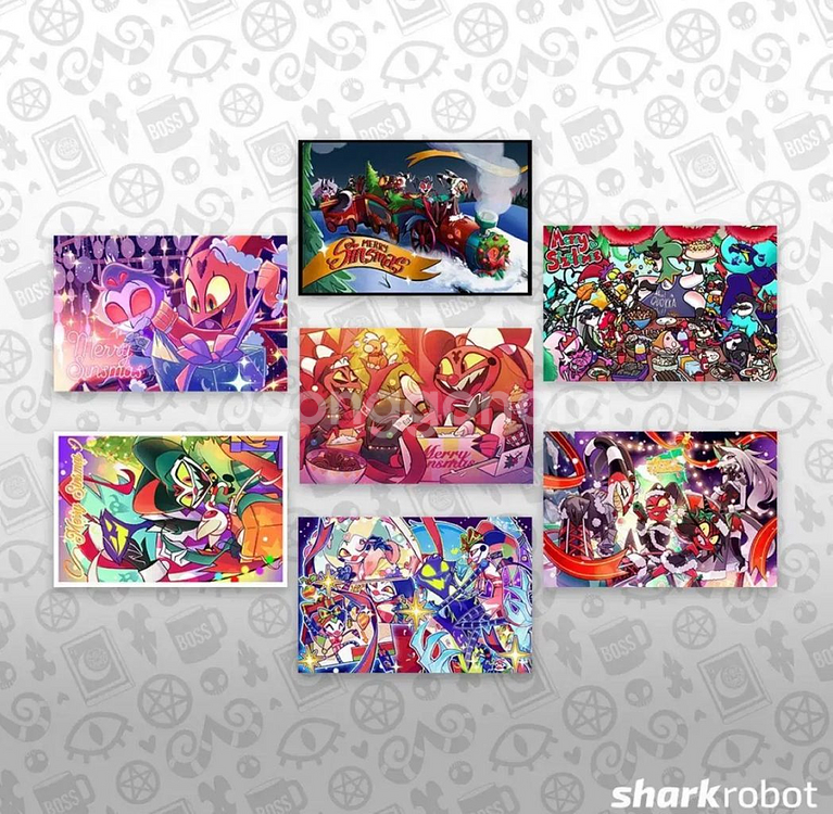 헬루바보스 헬루바 신스마스 엽서 세트--1