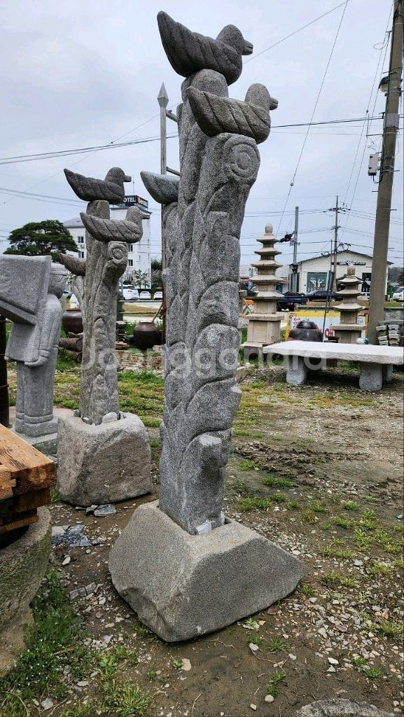 돌솟대 골동품 민속품 인테리어소품 인테리어 근대사--2
