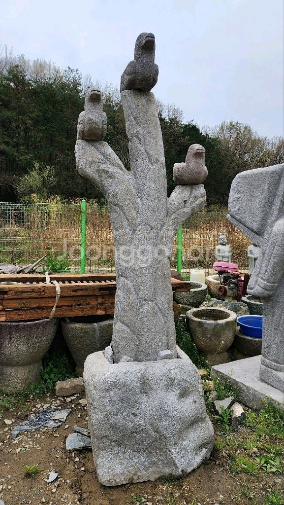 돌솟대 골동품 민속품 인테리어소품 인테리어 근대사--0