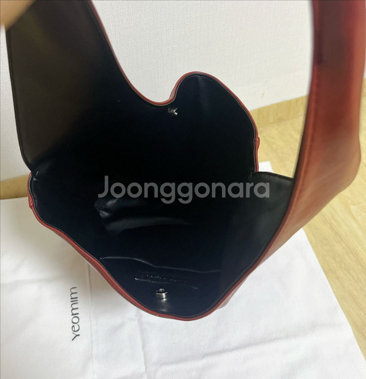 여밈 실린더백 cylinder bag (rouge)--5