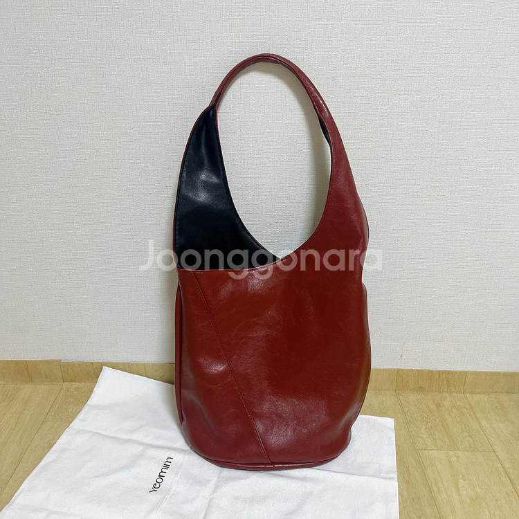 여밈 실린더백 cylinder bag (rouge)--4
