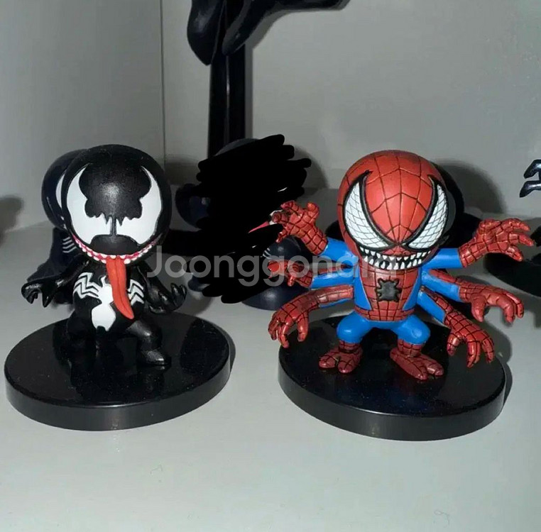 마블 베놈 스파이더맨 미니 피규어--0