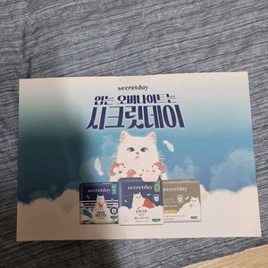 시크릿데이 입는 오버나이트 세트 새상품
