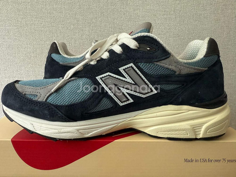 뉴발란스 990v3 테디산티스 네이비 스프링타이드--2