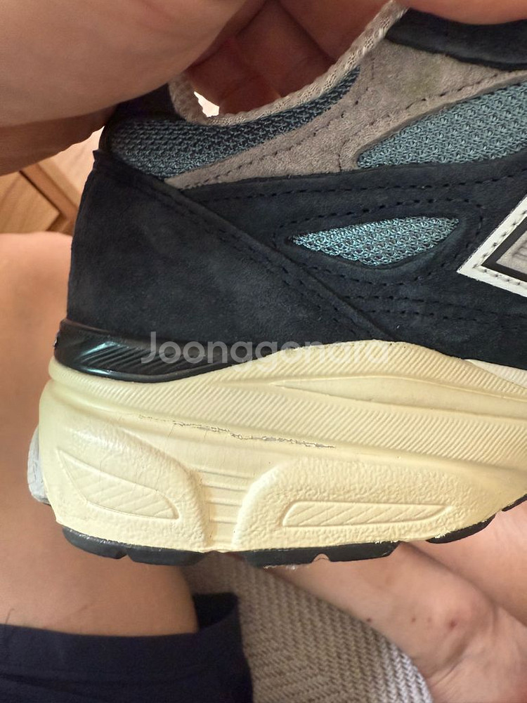 뉴발란스 990v3 테디산티스 네이비 스프링타이드--7