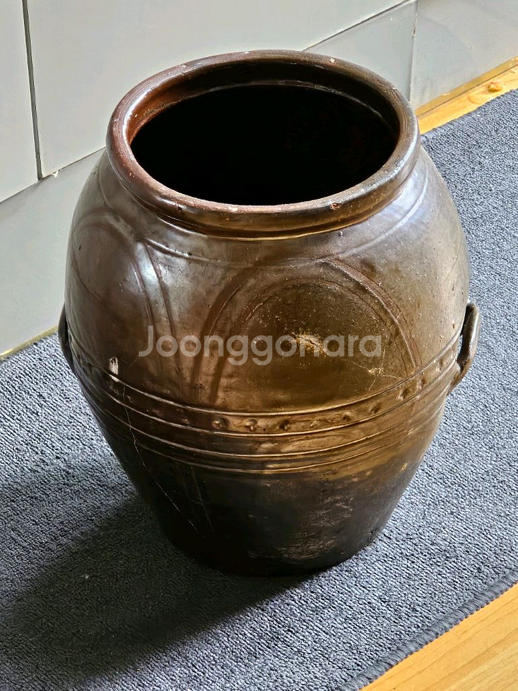 장독대 옹기 단지 항아리 (뚜껑없음)--0
