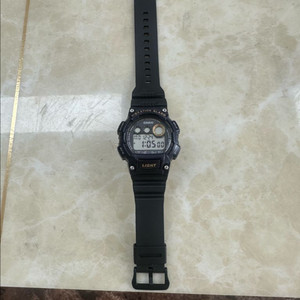 CASIO 카시오 W-735H 100M 방수 알람 시계