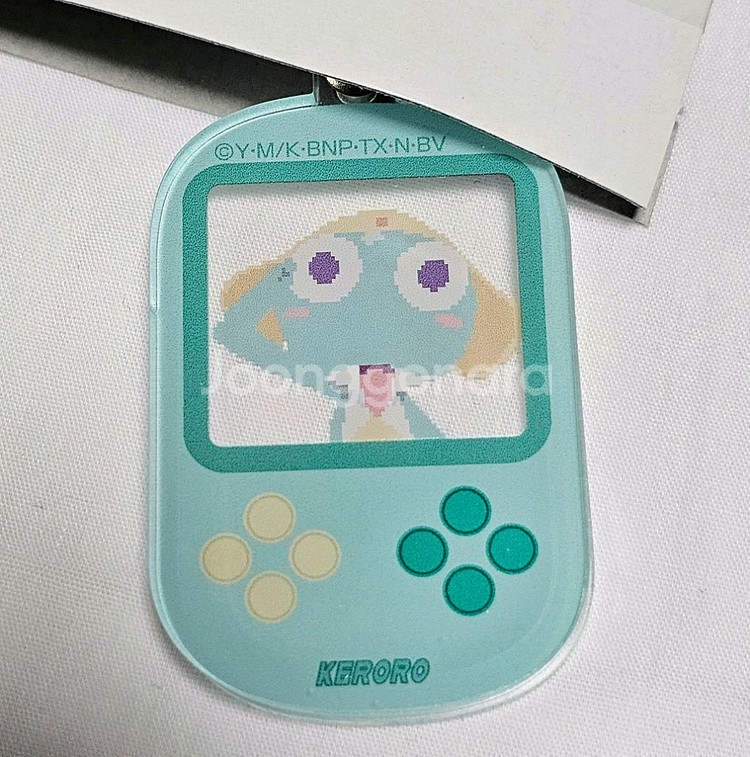 개구리중사케로로 케로로 푸라푸라 아크릴 키체인 새제품--0