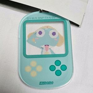 개구리중사케로로 케로로 푸라푸라 아크릴 키체인 새제품