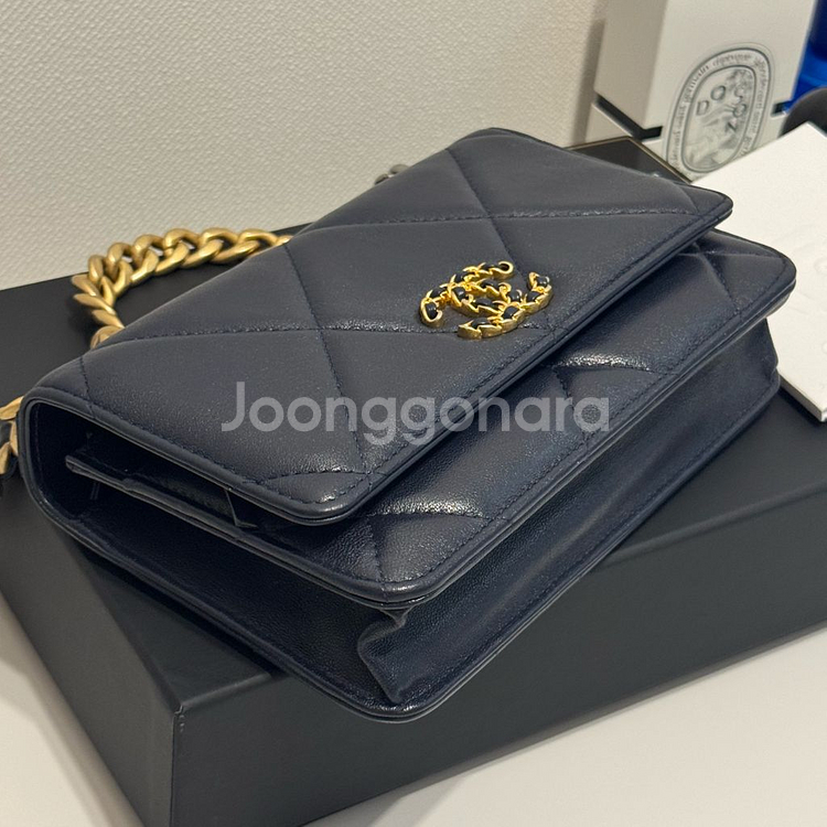 정품 샤넬 woc 19 체인백 AP0957--4