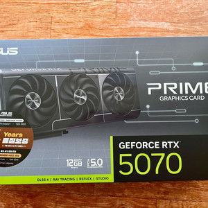 (미개봉) 아수스 rtx 5070 프라임 팝니다.